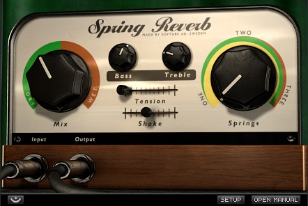 Softube Spring                   Reverb